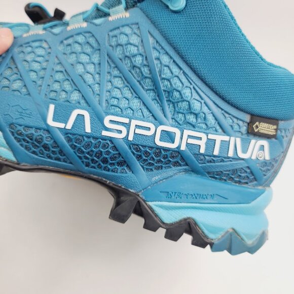 La Sportiva Men\'s Blue Synthesis Mid-GTX Mesh Outdoor Hiking Shoes Size 9.5 main image 8